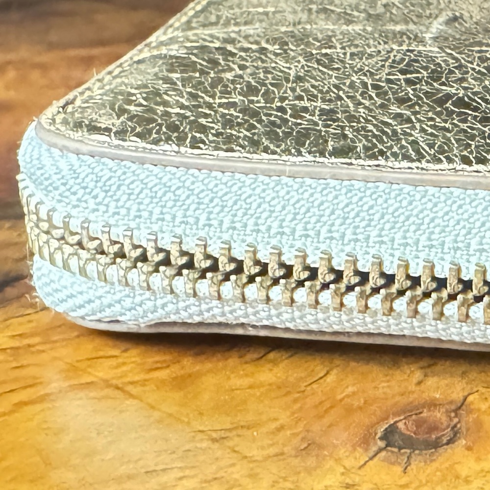 Comme de garçons Metallic Leather Wallet - Picture 14 of 16